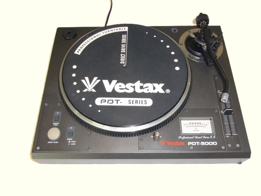 Vestax PDT-5000 ターンテーブル 中古動作品 - メルカリ