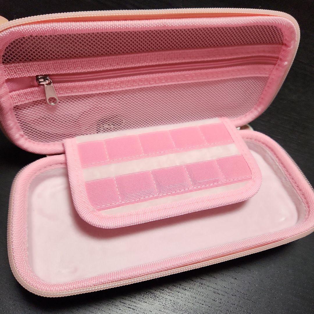 Switchライト ケース カバー付き コーラルピンク - メルカリ