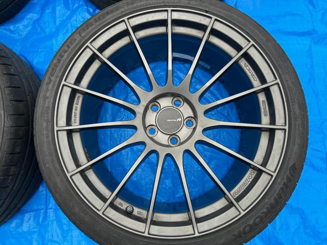 ENKEI RS05RR 18インチ 9.5J +43 PCD100 5H 4本