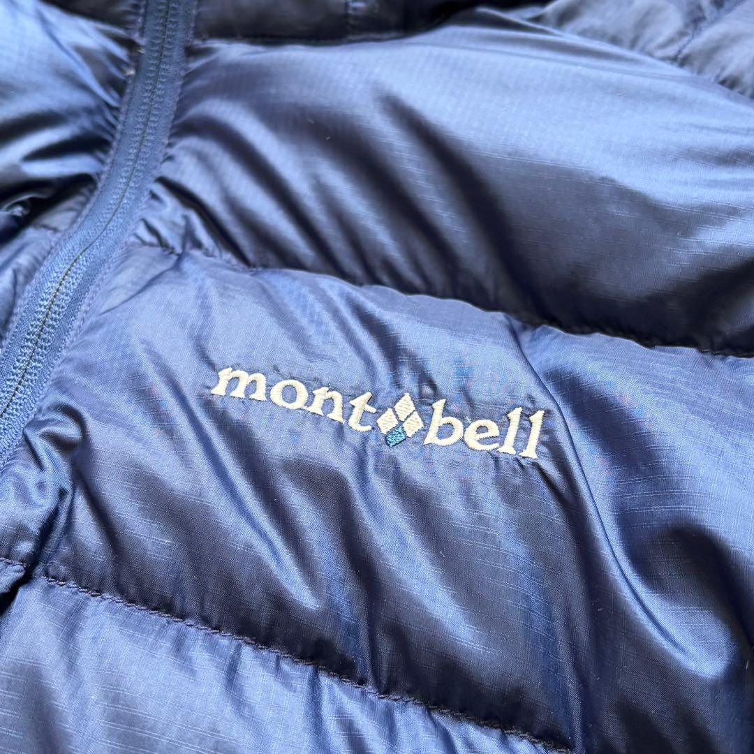 mont-bell ライトアルパインダウン パーカ 00s 90s M 紺 短丈 - メルカリ