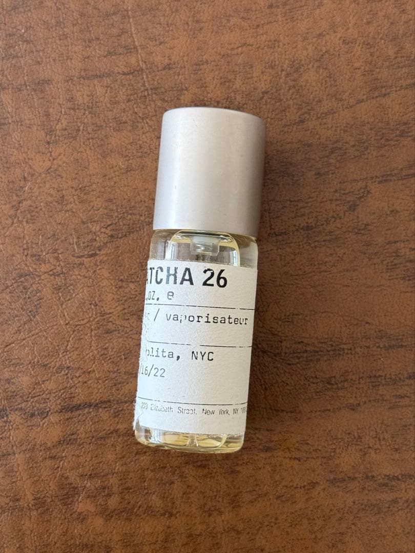 【正規品】LE LABO THÉ MATCHA 26 15ml THÉ MATCHA 26｜マッチャ 26 – ル ラボ 公式オンラインショップ