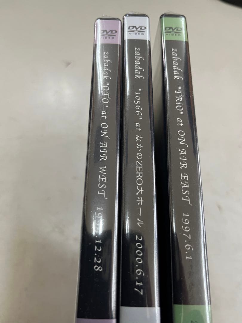 ZABADAK ザバダック　dvd 3本セット未開封