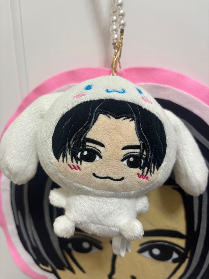 最終値下げт т 八木勇征 シナモロール ぬいぐるみ FANTASTICS - メルカリ