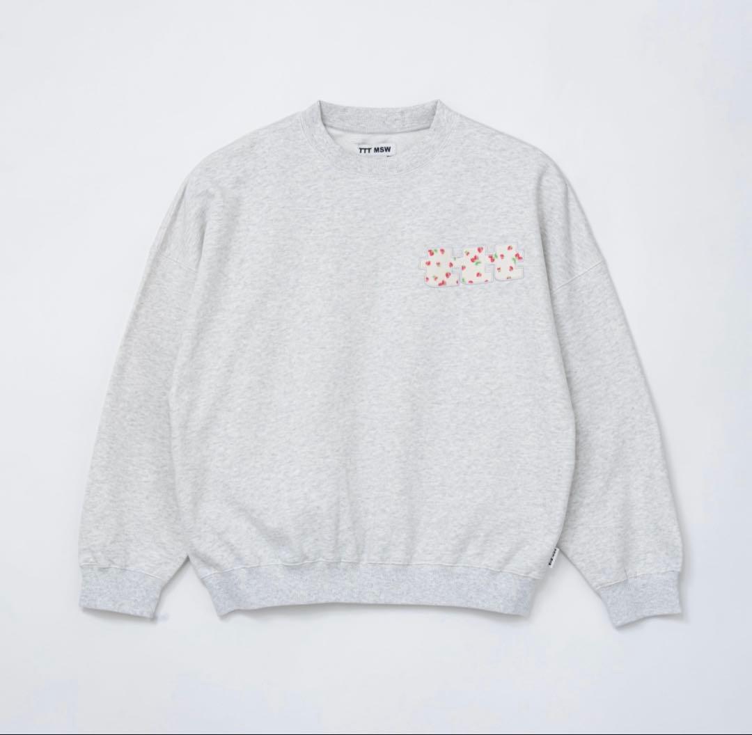 新品未使用】TTT MSW fruits sweat XLサイズ グレー - メルカリ