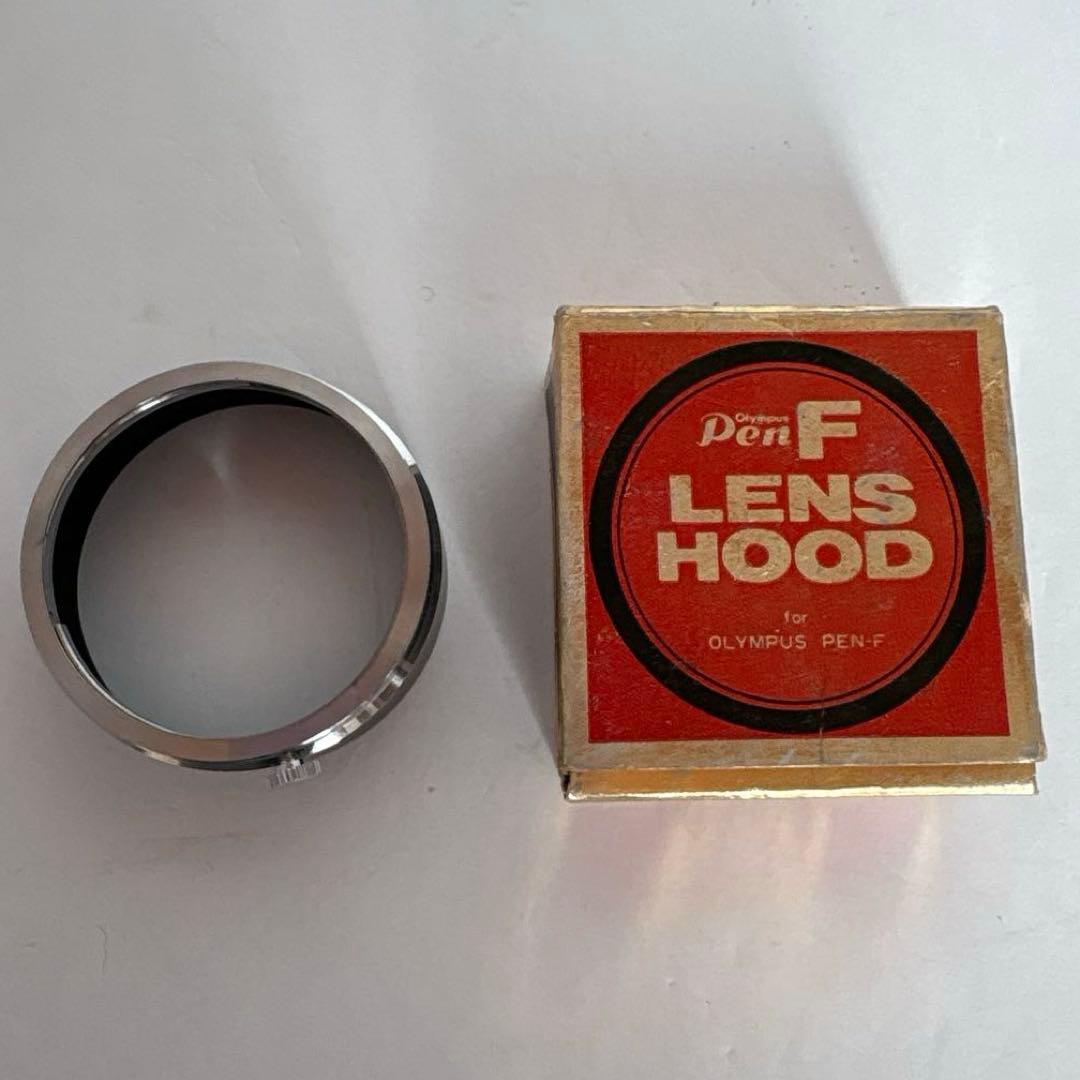 OLYMPUS PEN F 一眼レフカメラ レンズフードS-45付き - メルカリ