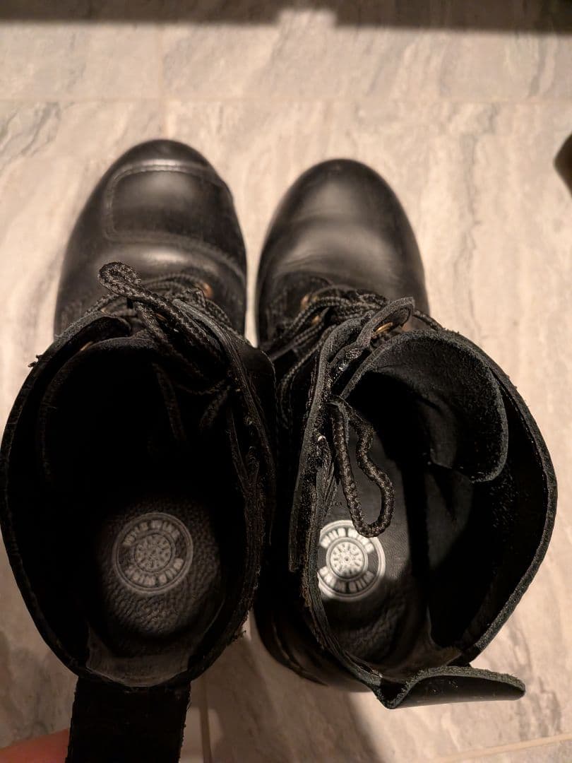 ワイルドウィング バイクブーツ スワロー WWM-0003 黒 25.5cm