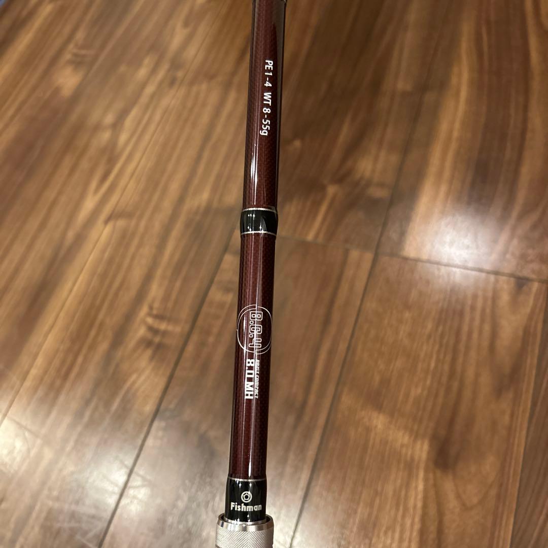 フィッシュマン ベイトパックロッド BC4 8.0MH 美品