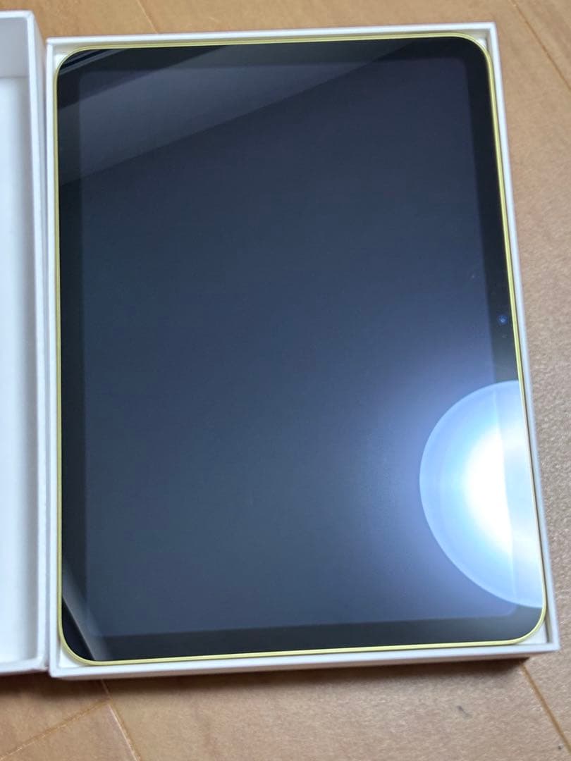 訳あり】iPad 第10世代 イエロー 箱あり 起動OK 充電不良 - メルカリ