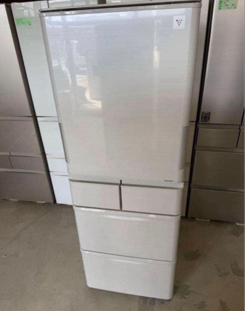 2014年式 384L シャープ 冷蔵庫 SJ-PW38Y-S - メルカリ