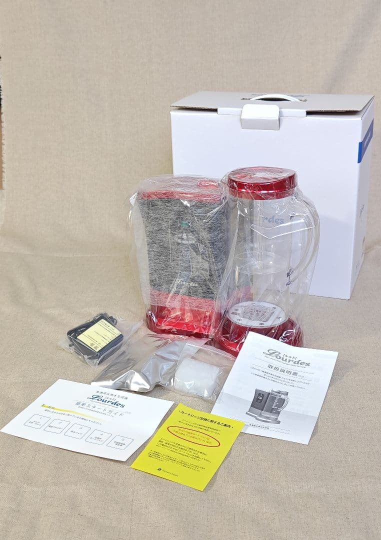 未使用 高濃度水素水生成器 ビクトリージャパン ルルド HS-72 ワインレッド 高濃度水素水生成器 ビクトリージャパン ルルド HS-72 ビクトリー