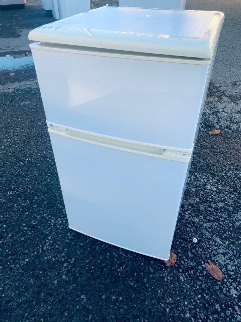 ♦ユーイング ノンフロン冷凍冷蔵庫【2015年製】UR-D90H ユーイングノンフロン冷凍冷蔵庫UR-D90Hの運送（名古屋市名東区）-blog