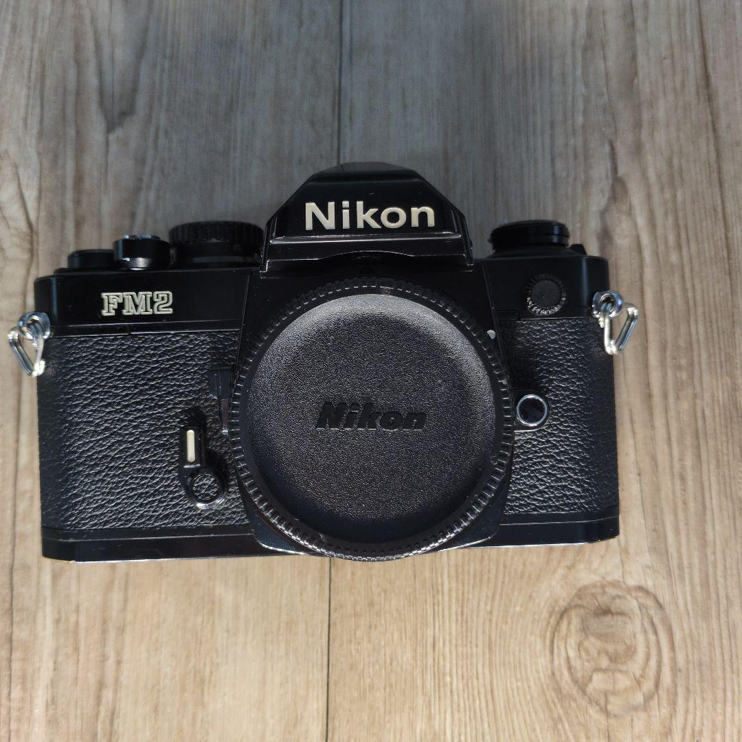 匿名配送　　Nikon　new FM2 整備済品 中古)Nikon (ニコン) New FM2 LAPITAモデル（商品ID：3717015865353