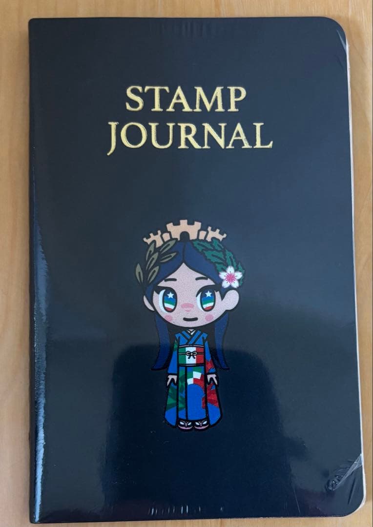 万博　限定品　イタリア館モレスキンスタンプジャーナル 万博 イタリア館で開催中のモレスキン展の限定スタンプが可愛い👍✨