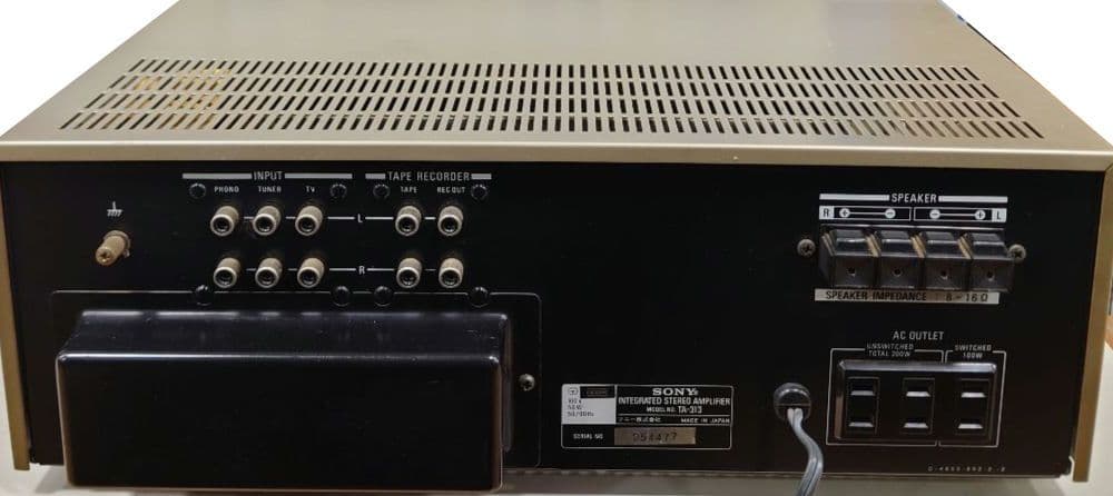 希少】SONY TA-313 プリメインアンプ - メルカリ