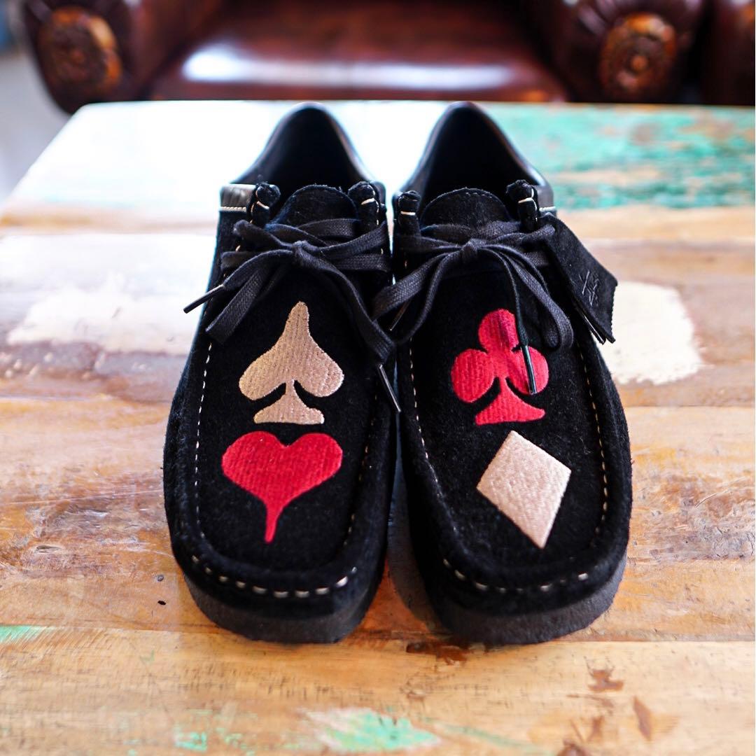 希少 STUSSY CLARKS ORIGINALS WALLABEE 27cm - メルカリ