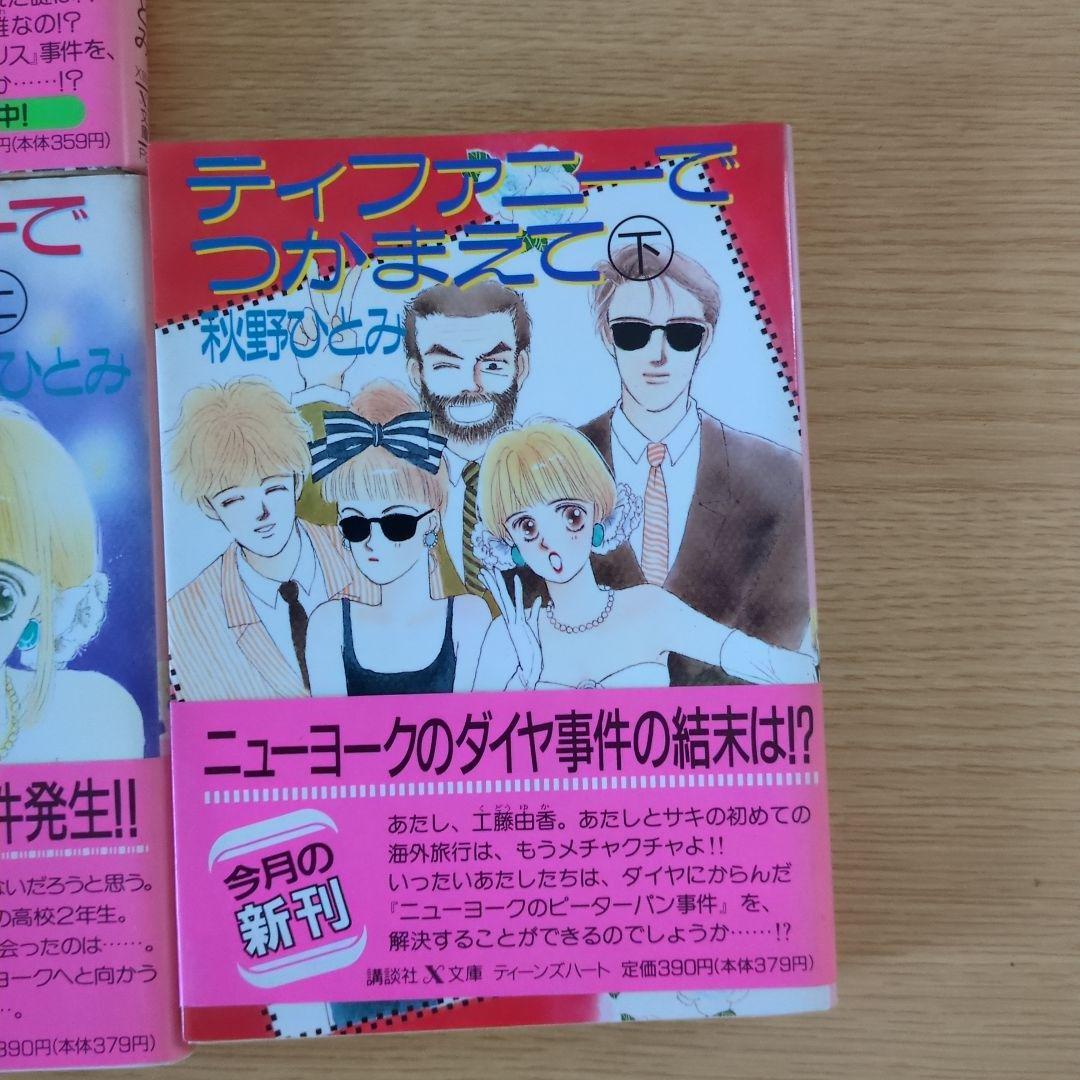 秋野ひとみ つかまえてシリーズ 13冊 講談社 X文庫 ティーンズハート