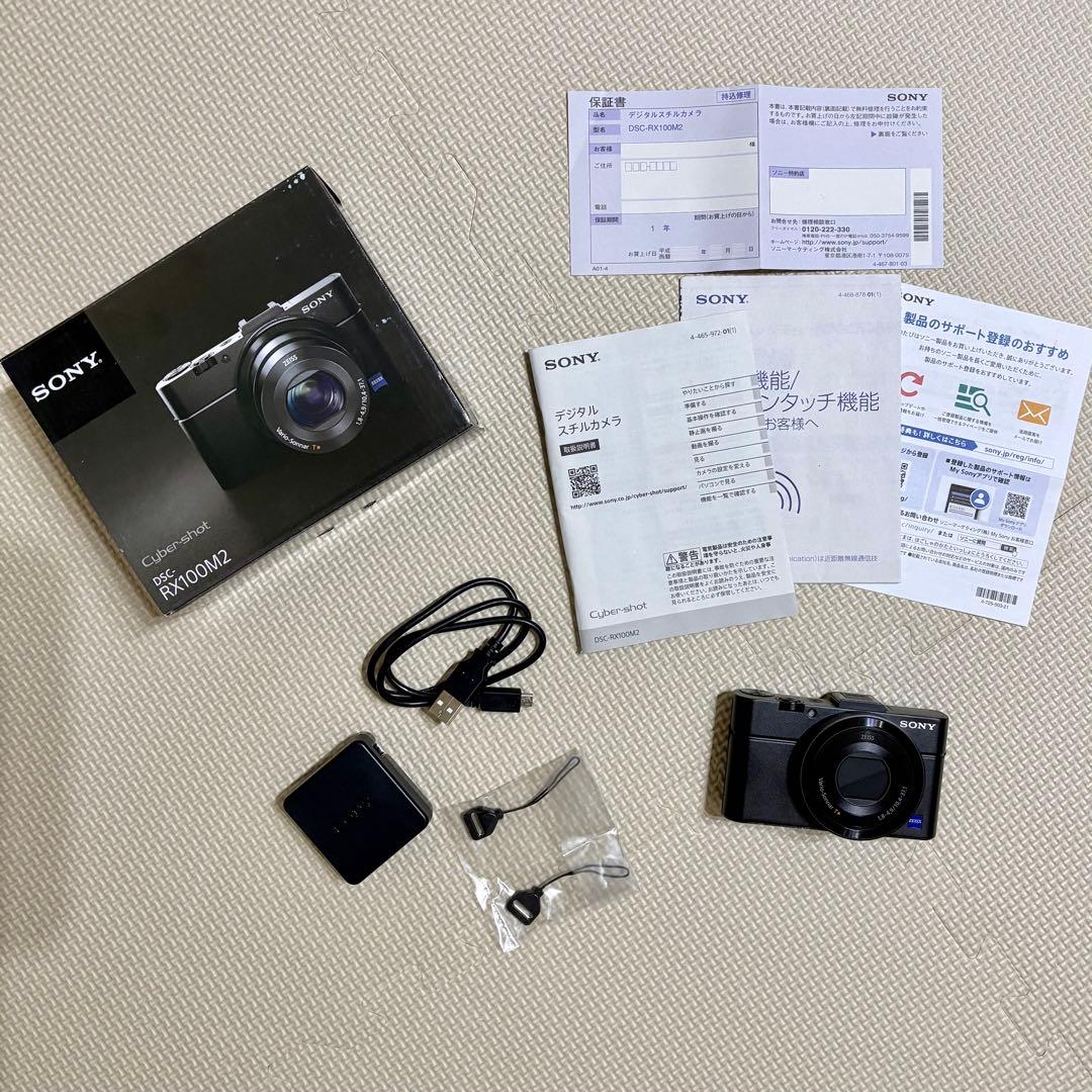 【値下げ】SONY DSC-RX100M2 コンパクトデジタルカメラ DSC-RX100M2 コンパクトデジタルカメラ Cyber-shot（サイバーショット