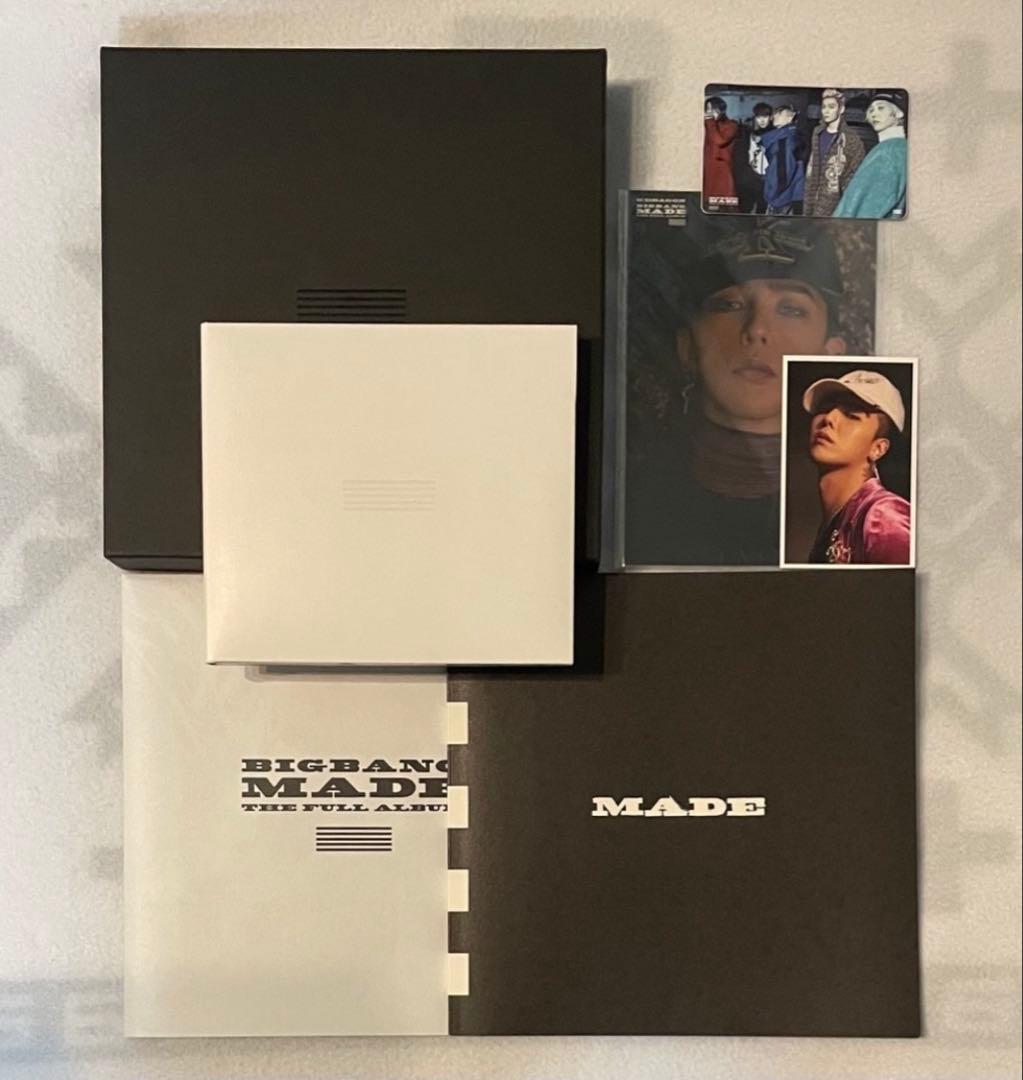 BIGBANG アルバム　MADE カード　G-DRAGON G-DRAGON GD from BIGBANG 1st Mini Album 