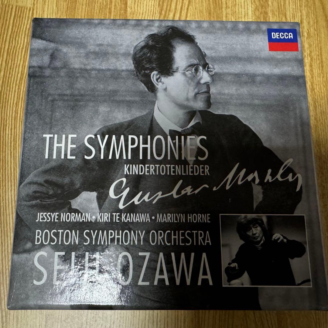 廃盤 14CD マーラー：交響曲全集 小澤征爾 ボストン響 - メルカリ