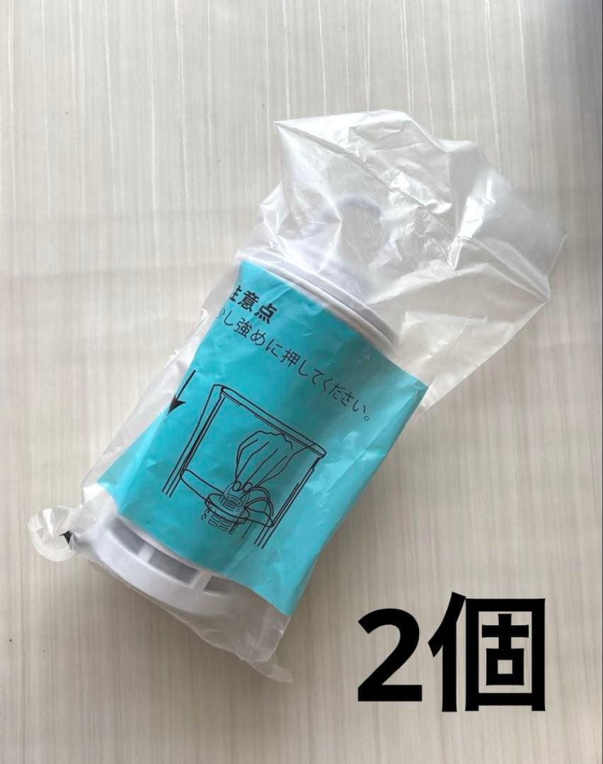 ガイアの水135ポット型浄水器 ポット カートリッジ 2個セット Amazon | ガイアの水135 ポット型浄水器専用カートリッジ （2リットル