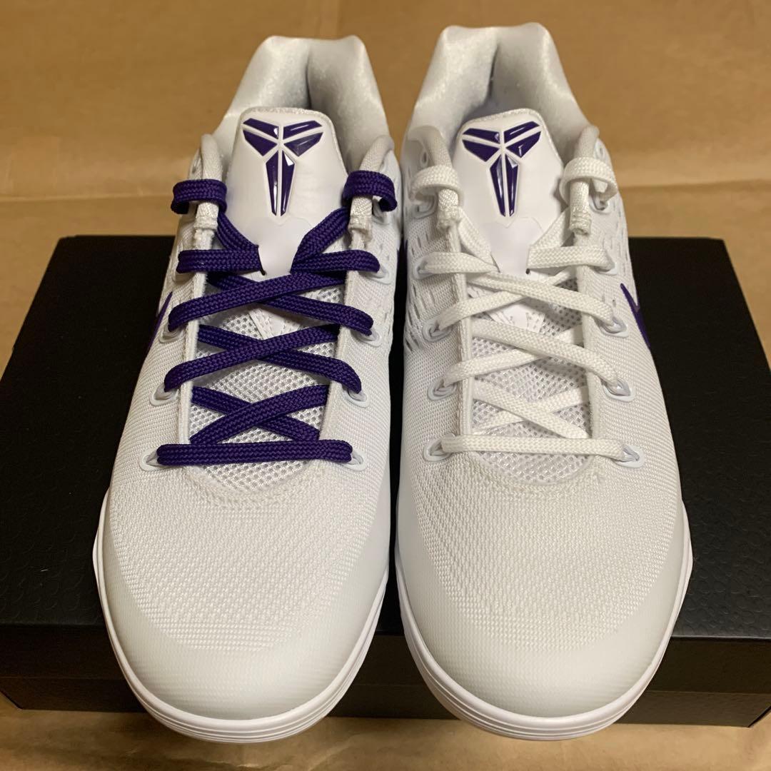KOBE Ⅸ ELITE LOW EM PROTRO 24.5cm 【白／紫】