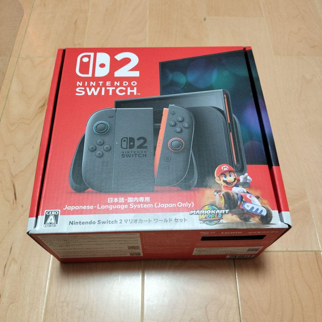 Nintendo Switch 2マリオカートワールドセット　日本語専用セット Nintendo Switch 新品 (Nintendo 2 マリオカート ワールドセット) 日本