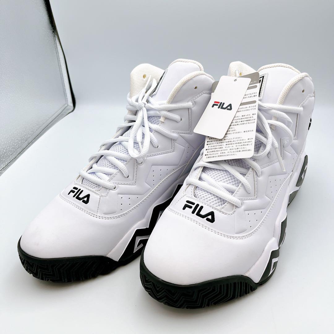 フィラ マッシュバーン ホワイト 30.0cm スニーカー シューズ ハイカット