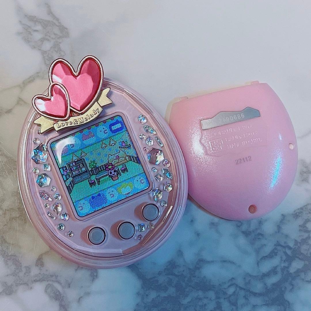 たまごっちピース ピンク たまデコピアス ラブメロver. セット - メルカリ