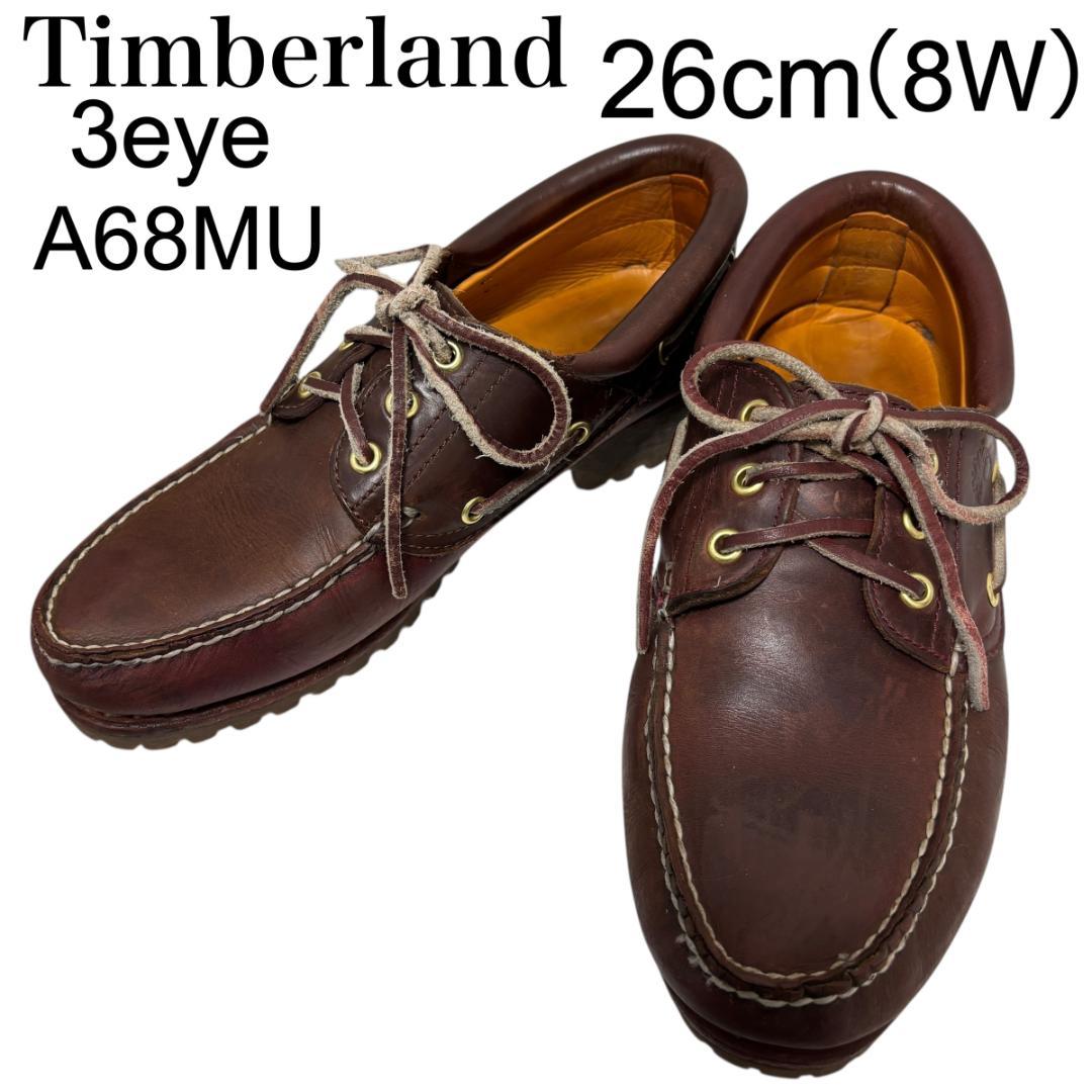 Timberland ティンバーランド 3eye A68MU デッキ（8W） Timberland（ティンバーランド） デッキシューズ 「TIMBERLAND