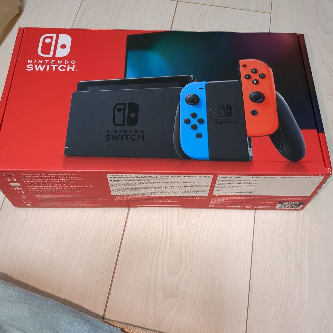 ほぼ未使用　Nintendo Switch 本体セット　バッテリー強化 Nintendo Switch ニンテンドー スイッチ 本体 バッテリー強化版 Joy