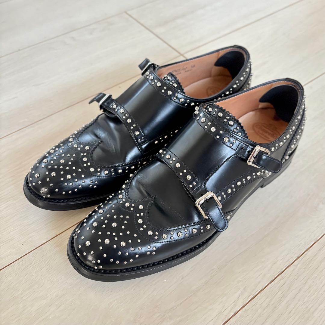 【箱あり】CHURCH'S チャーチ　LANA MET サイズ37 楽天市場】【CHURCH'S/チャーチ/スタッズ付 Wモンクストラップシューズ