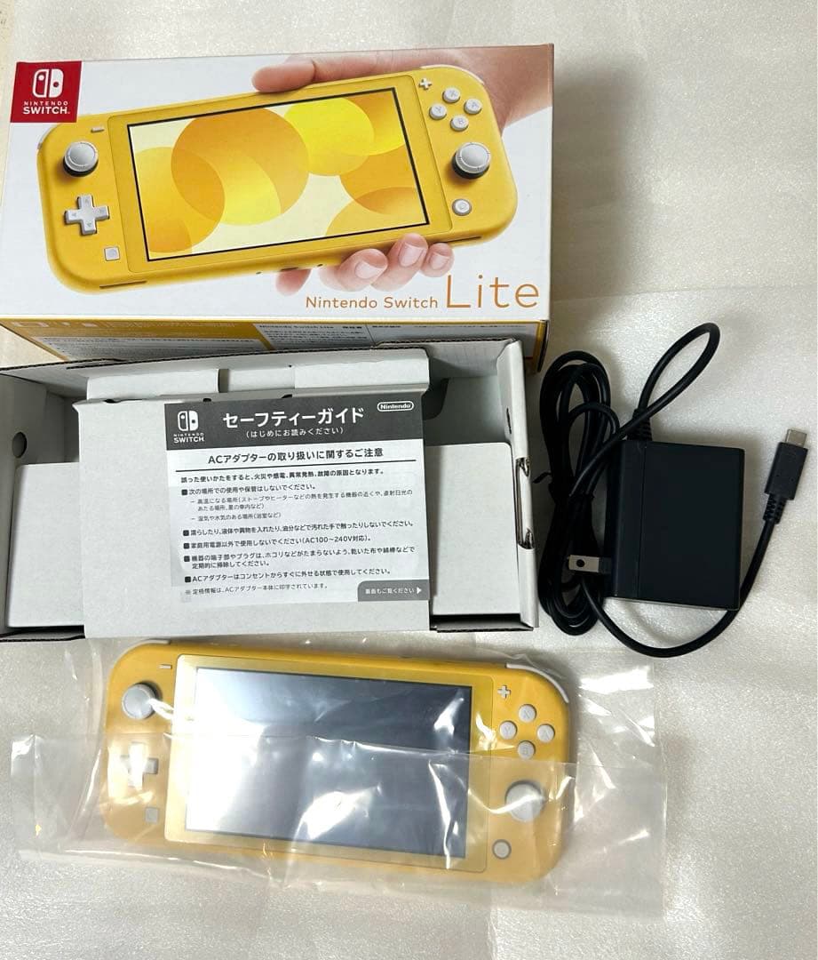 Nintendo Switch ライト イエロー スイッチ 本体 Amazon.co.jp: 【整備済み品】 Nintendo Switch Lite 本体 イエロー