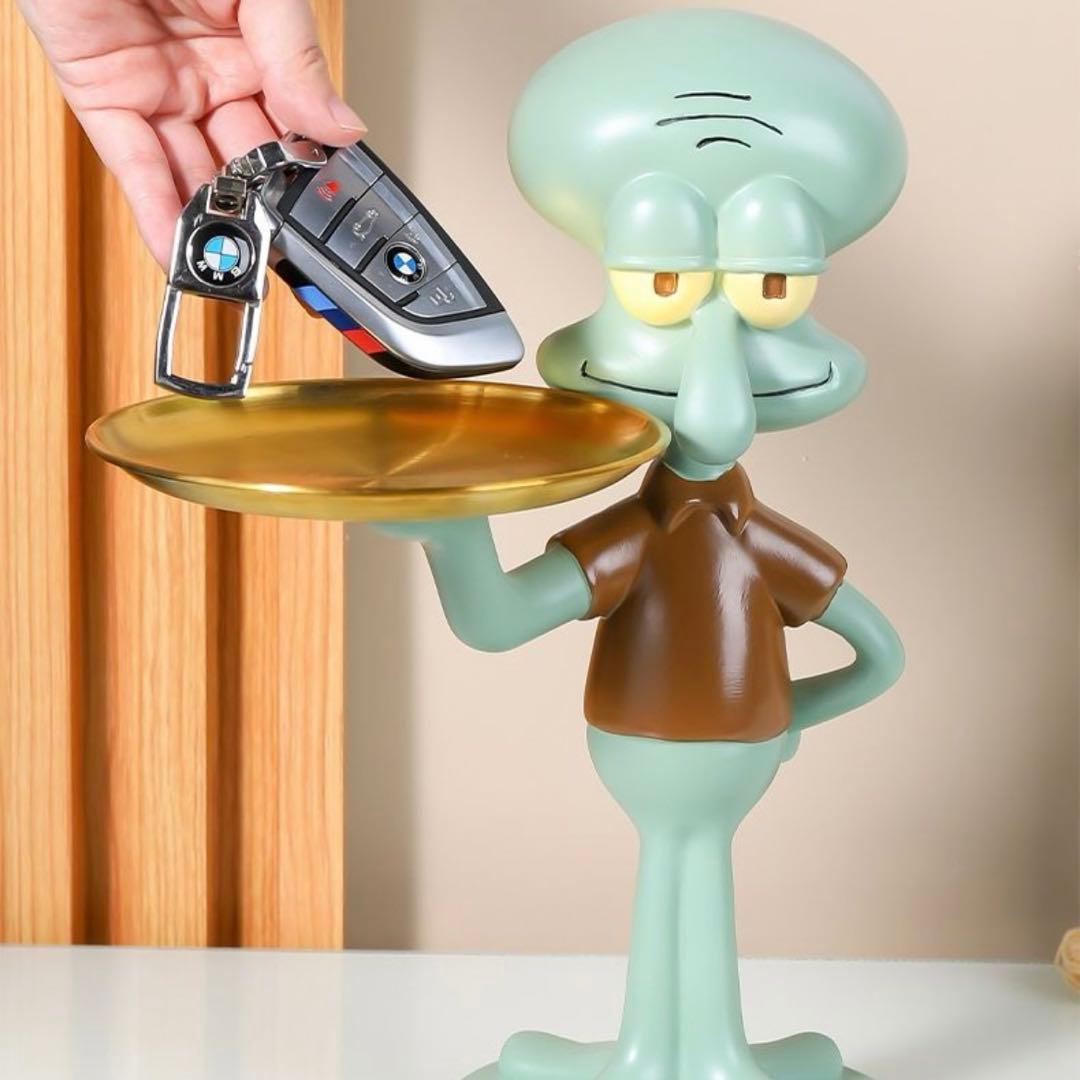 イカルドの小物置き♡ インテリア スポンジボブ 鍵置き 玄関 小物置き