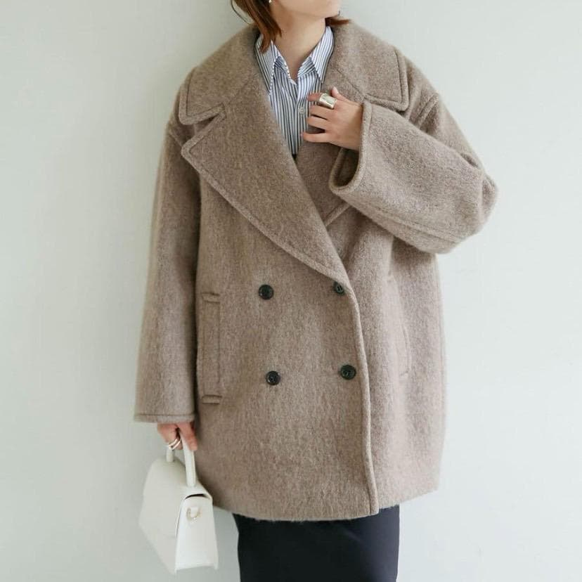 美品】ガリャルダガランテ 大草直子さんコラボ モヘヤシャギーハーフ