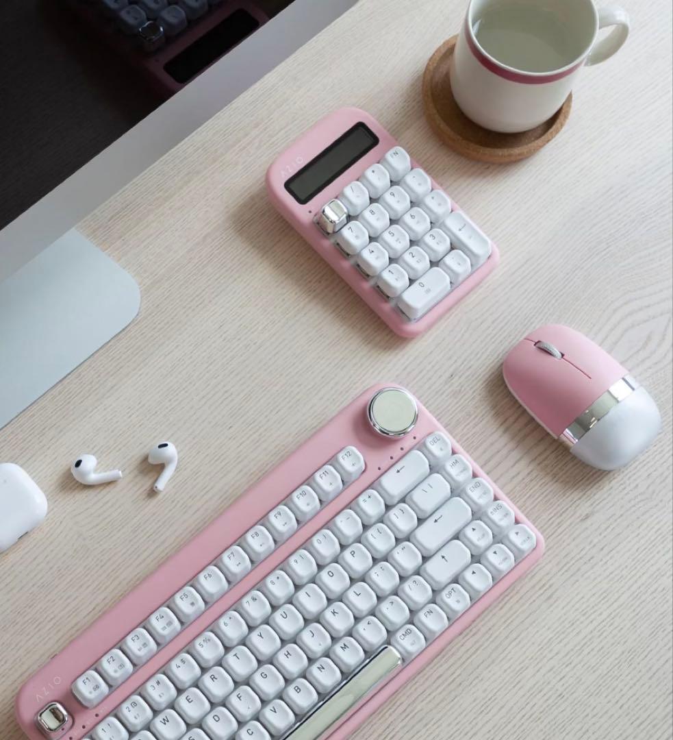 入手困難 AZIO Pink Blossom テンキー 電卓 ピンク 新品 - メルカリ