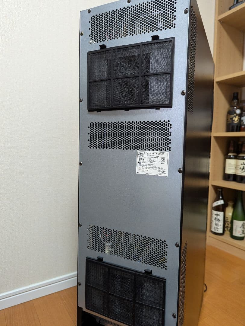 ワインクーラー ブラック JL-CD53B 18本収納