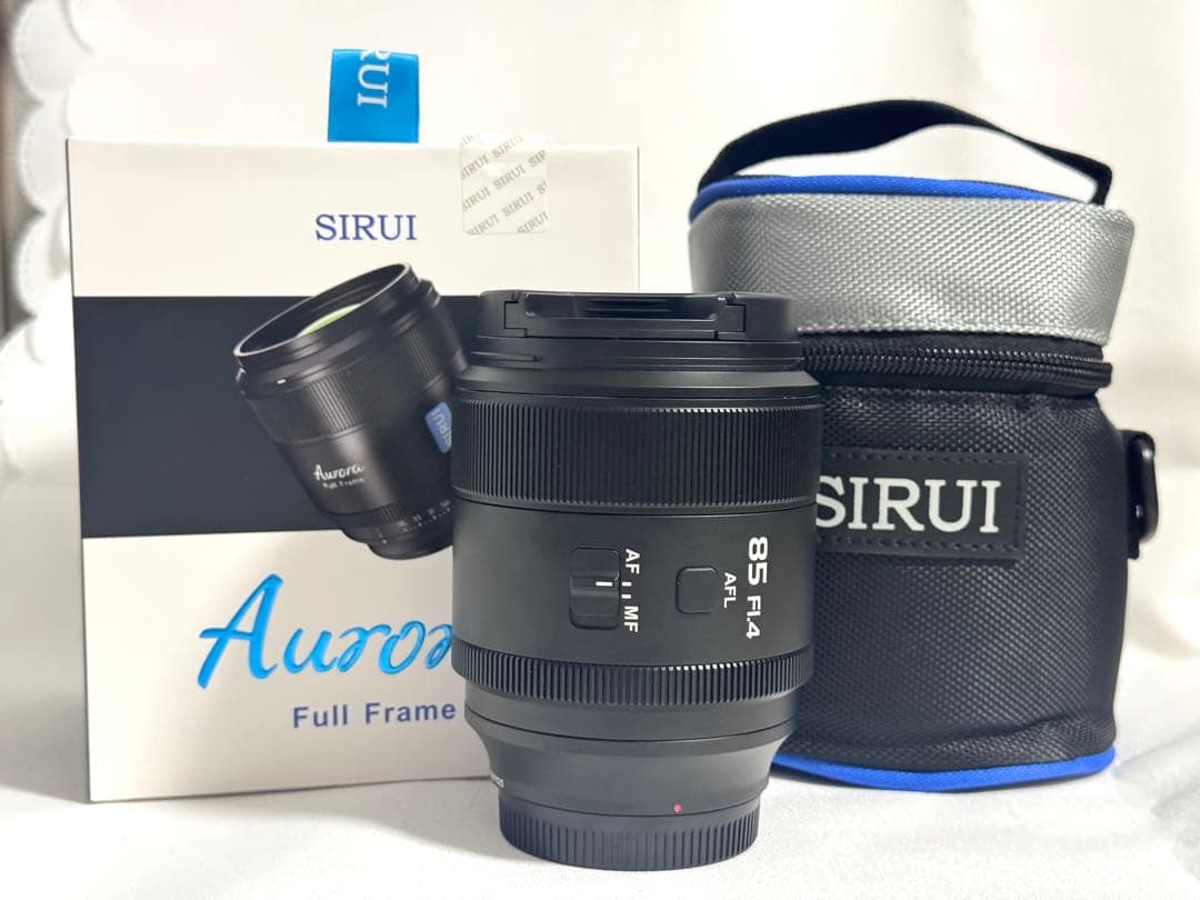 SIRUI AURORA 85mm F1.4 SONY eマウント Amazon.com : SIRUI Aurora 85mm F1.4 Full Frame Auto Focus Lens