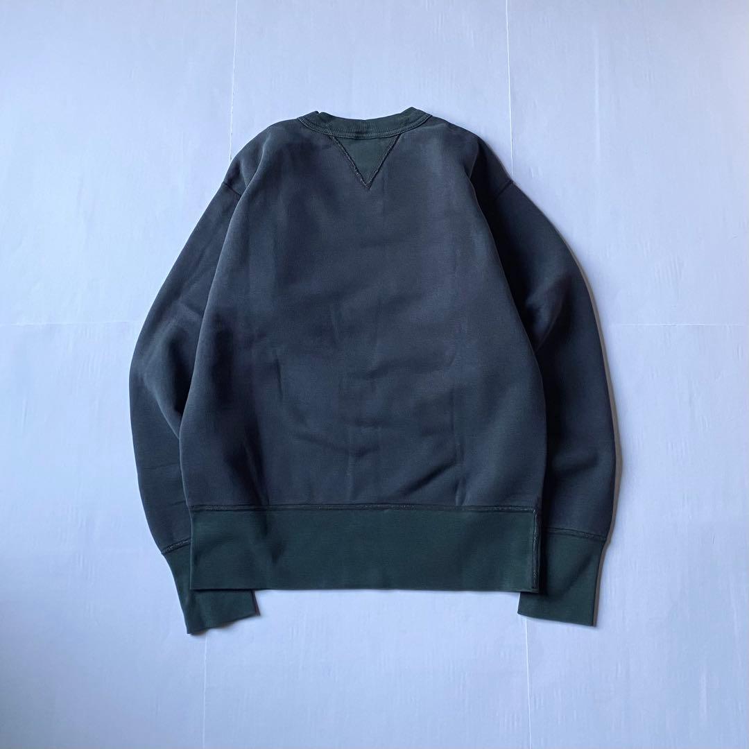 新品未使用タグ付き BARNS ユニオンメイド クルーネックスウエット