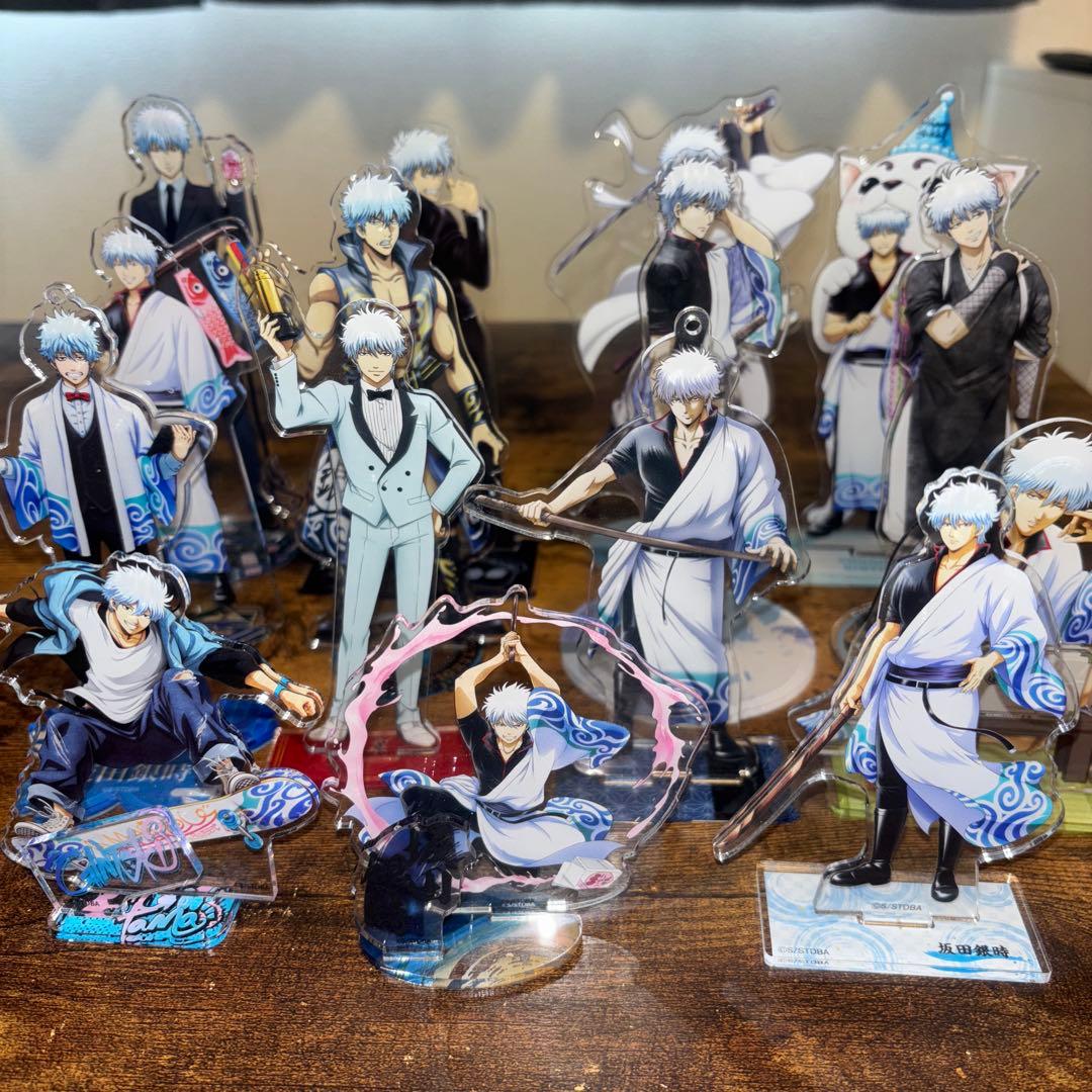 銀魂 坂田銀時 アクスタ セット 坂田銀時 アクリルスタンド（大）銀さんと一杯Ver. [銀魂] | 公式