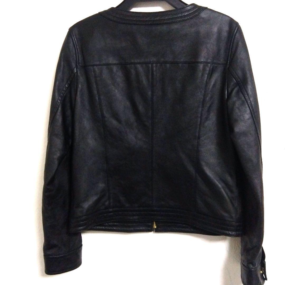 タグ付き未使用✨anySIS レザージャケット 羊革 ブラック エニィスィス