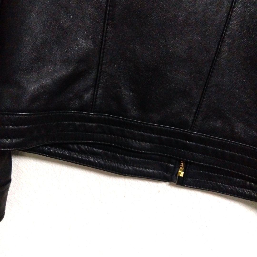 タグ付き未使用✨anySIS レザージャケット 羊革 ブラック エニィスィス