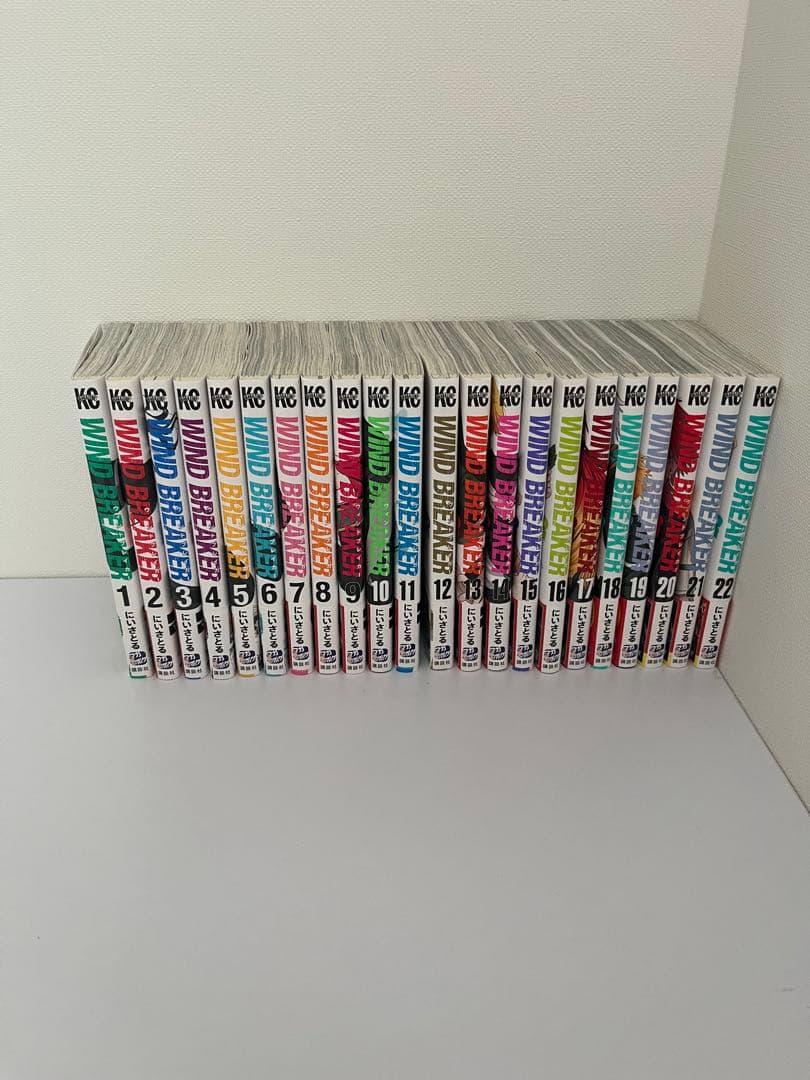 wind breaker 全巻 1巻～22巻 WINDBREAKER ウィンドブレーカー 1巻〜22巻セット にいさとる｜Yahoo