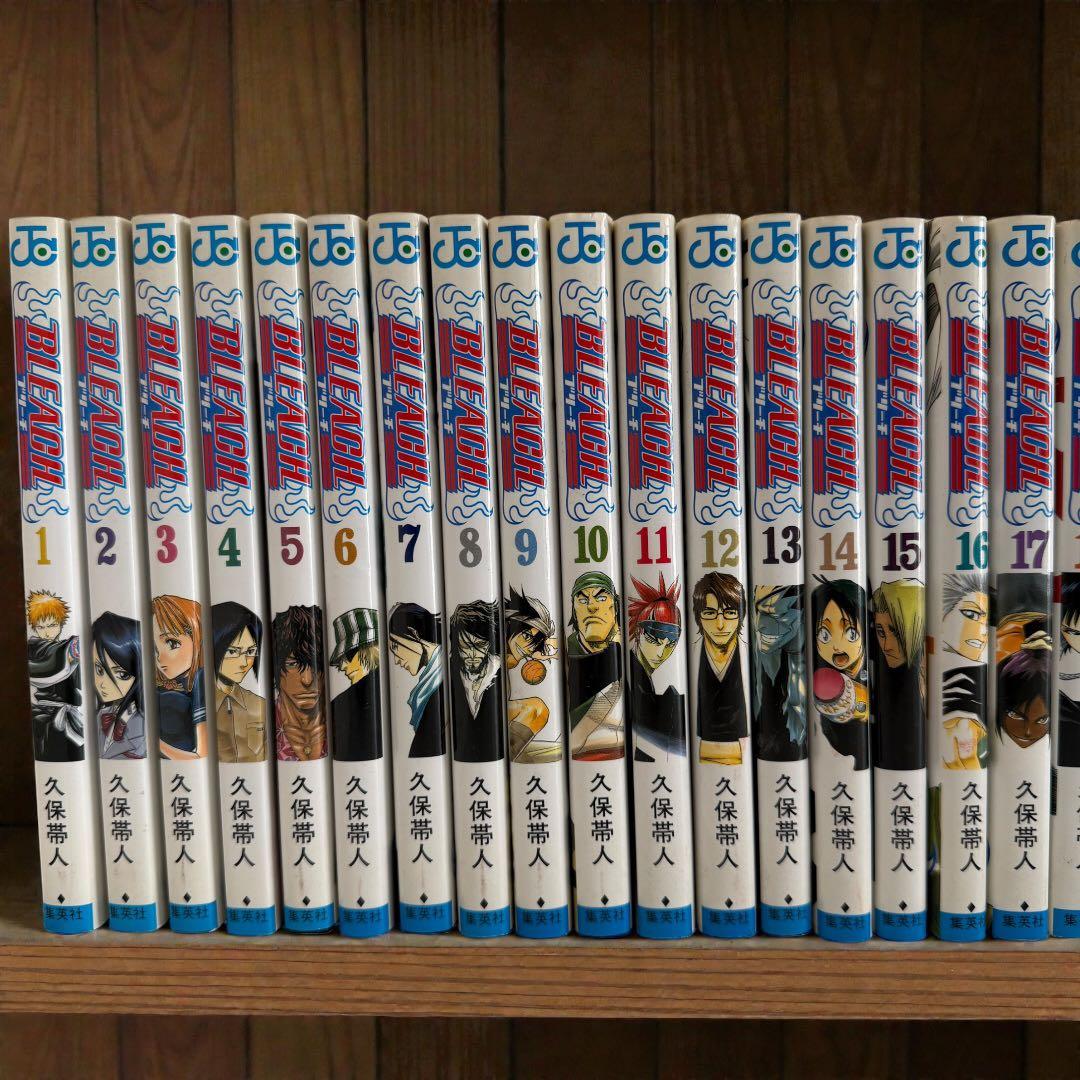 BLEACH ブリーチ 全巻セット 1〜74巻 初版数冊あり - メルカリ