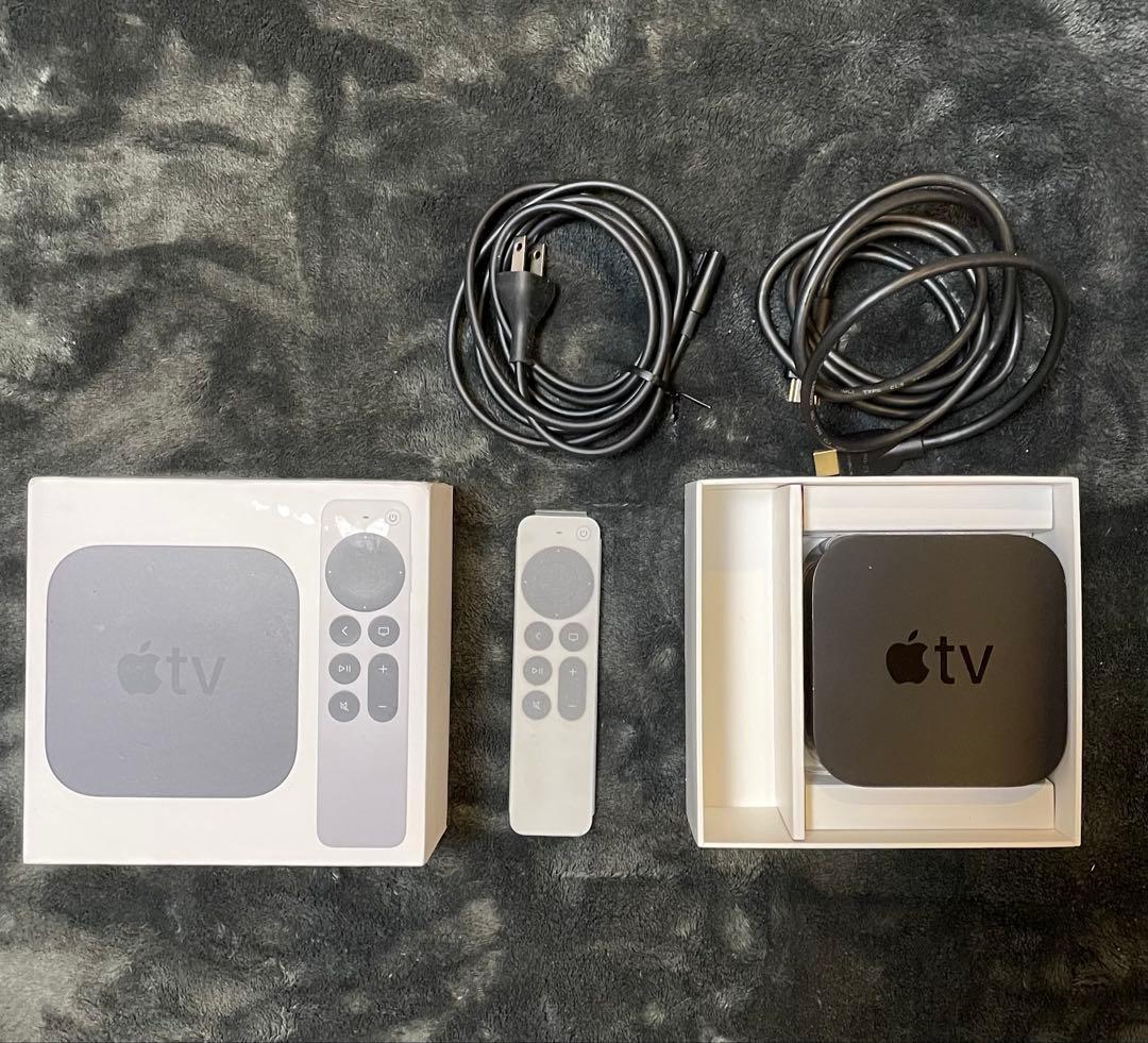 極美品』Apple TV 4k 32gb 本体＋リモコン＋ケーブル+HDM