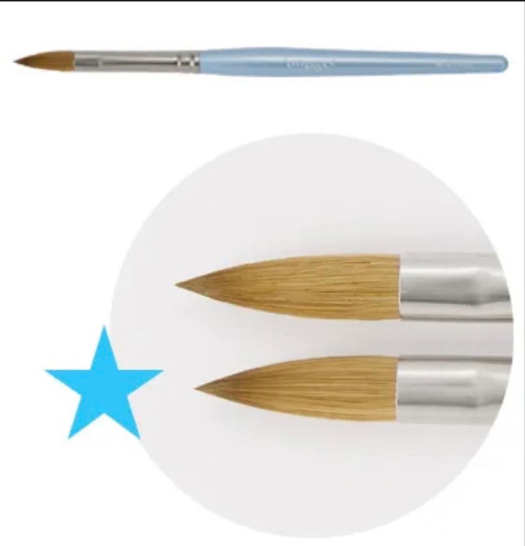 【新品未使用・希少】M-Style スカルプ筆 インパクト 上質コリンスキー 廃盤激レア品！！インパクト M-スタイル コリンスキー スカルプブラシ