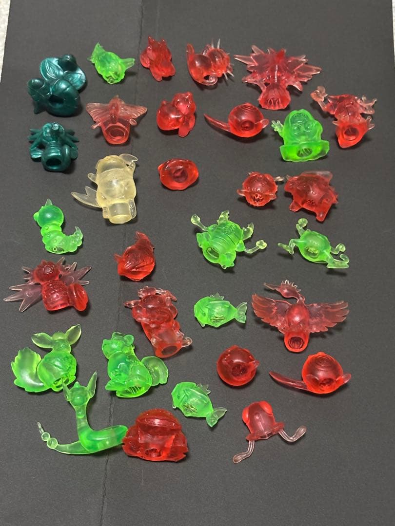 ポケモン 塩ビフィギュア　クリアフィギュア 31体セット 当時物・レア】ポケモン図鑑 クリアフィギュアセット バンダイ BANDAI