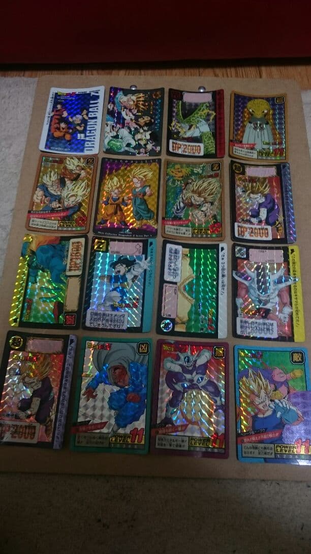 当時ドラゴンボール 49枚 メダル付き 1989年製 ドラゴンボールZ カードダス 本弾 第三弾 89 孫悟飯 - メルカリ
