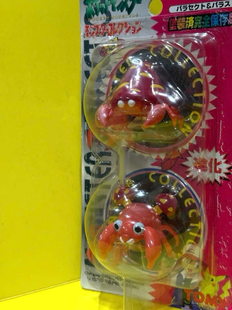 新品未使用♦︎絶版ポケモンモンコレ75パラセクト&パラス完全未開封未