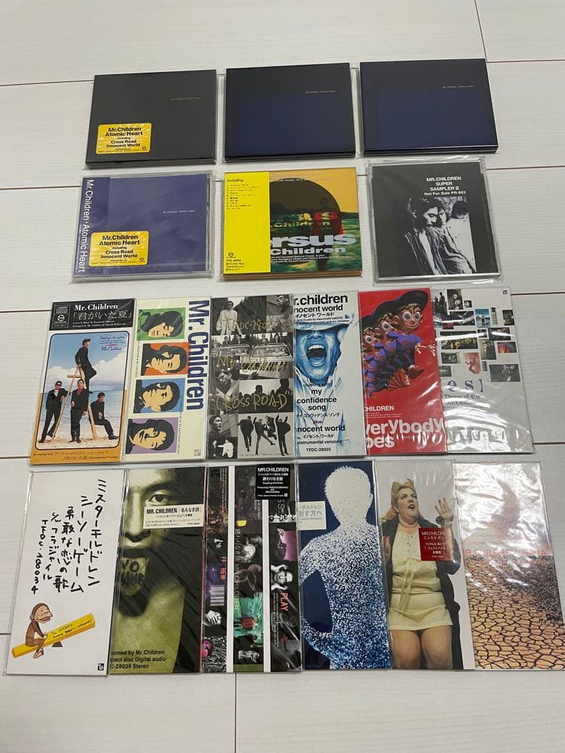 ミスチル最強セット アトミックハート 初回盤 未開封 Mr.Children Mr.Children 初回限定盤CD Atomic Heart - ロックオンキング