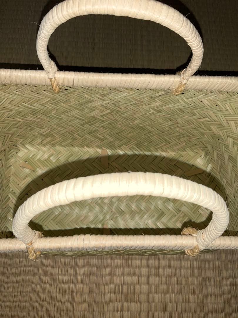 鳥越竹細工 市場かご エコバッグ ミニサイズ 一尺 新品の通販はau PAY